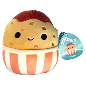 SQUISHMALLOWS Plush Nestor CHICKEN NUGGET 7" Foodie Squad Pillow Kelly Toy Tags